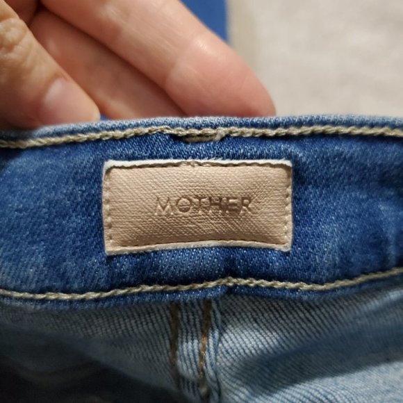 MOTHER Blue Flare & Wide Leg Jeans - Picture 8 of 16